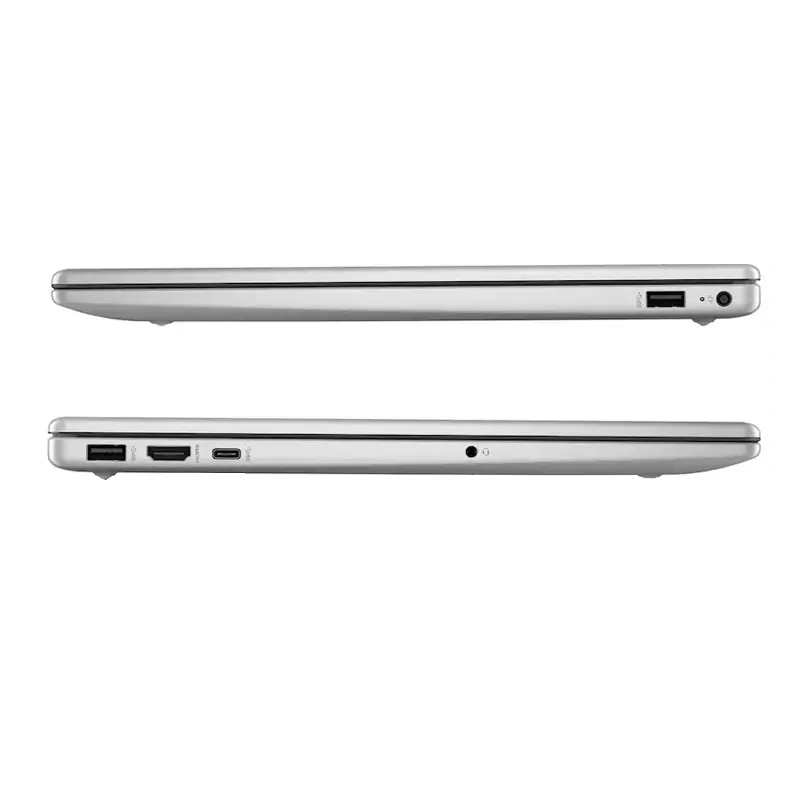 Laptop HP Notebook, 15.6 Pulgadas Touch, FHD, Ryzen 5 7520U, 8GB RAM, 512GB SSD, Win11 Home, Color Plata, Teclado Inglés