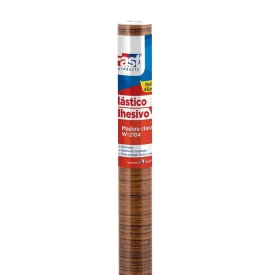 PLASTICO ADHESIVO FAST ROLLO 45CMX3M