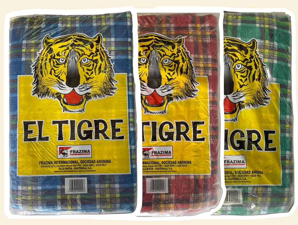 PONCHOS CUADRICULADO EL TIGRE #1