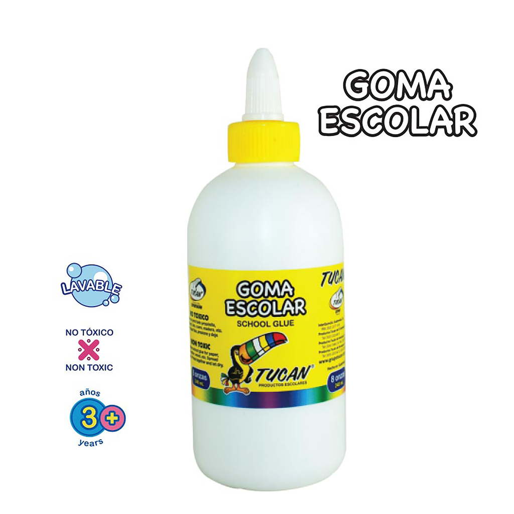 GOMA BLANCA DE 8.4 ONZAS TUCAN