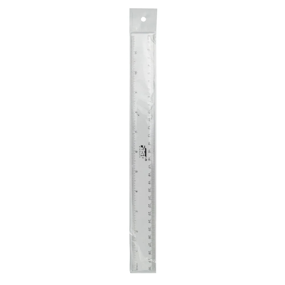 REGLA PLASTICA FAST DE 30 CENTIMETRO