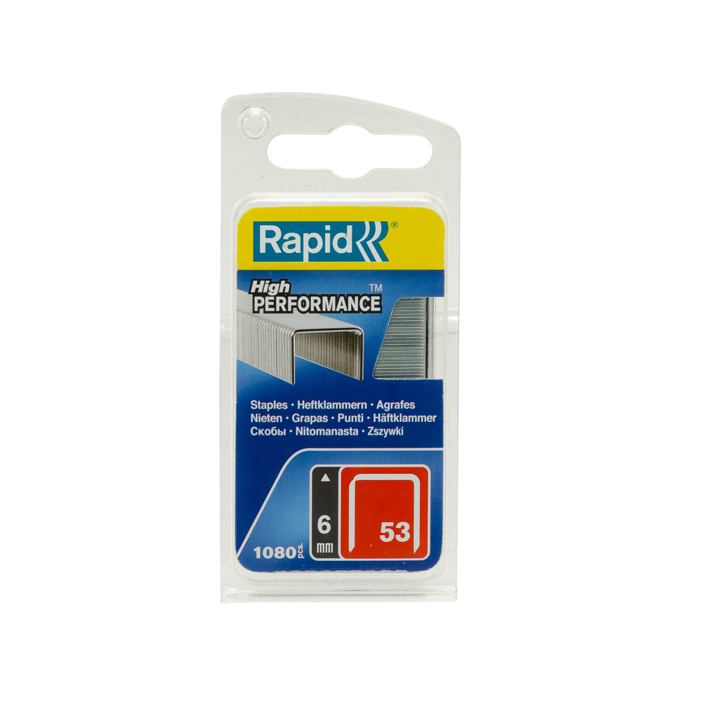 GRAPAS RAPID 53/6 DE 1/4 PARA ENGRAPADORAS DE PARED