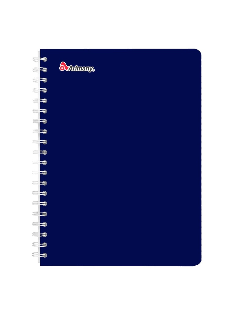 CUADERNO ESPIRAL 100 HOJAS  DOBLE ANILLO ARIMANY