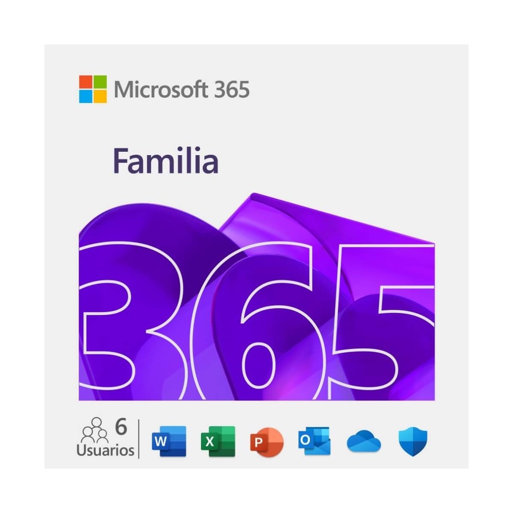 OFFICE 365 FAMILY 12 MONTHS ESD