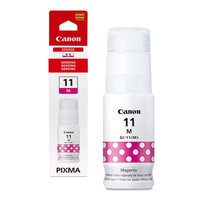 BOTELLA DE TINTA CANON GI-11 MAGENTA 70ML