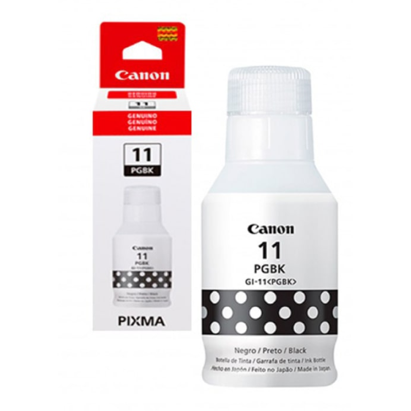 BOTELLA DE TINTA CANON GI-11 NEGRO 70ML