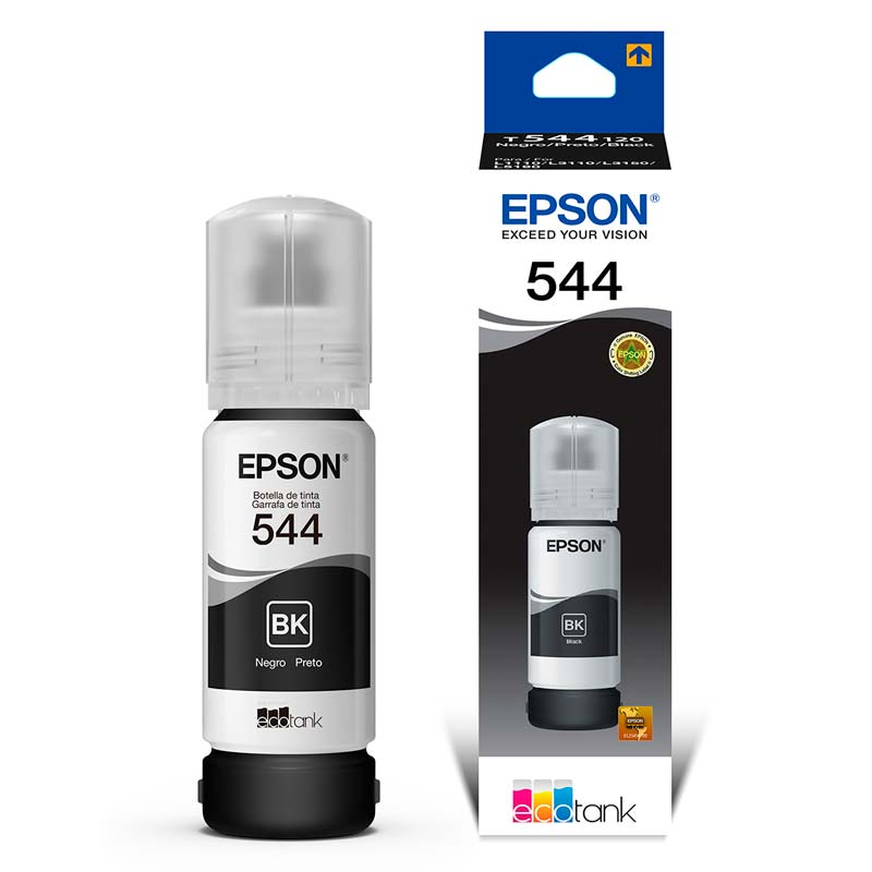 BOTELLA DE TINTA EPSON T544 NEGRO 65ML