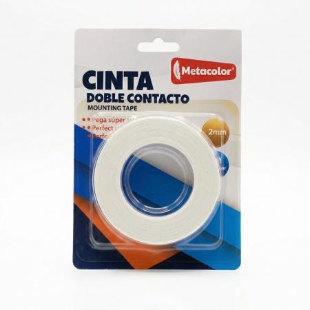CINTA ADHESIVA DOBLE CARA 18mmx2.5m