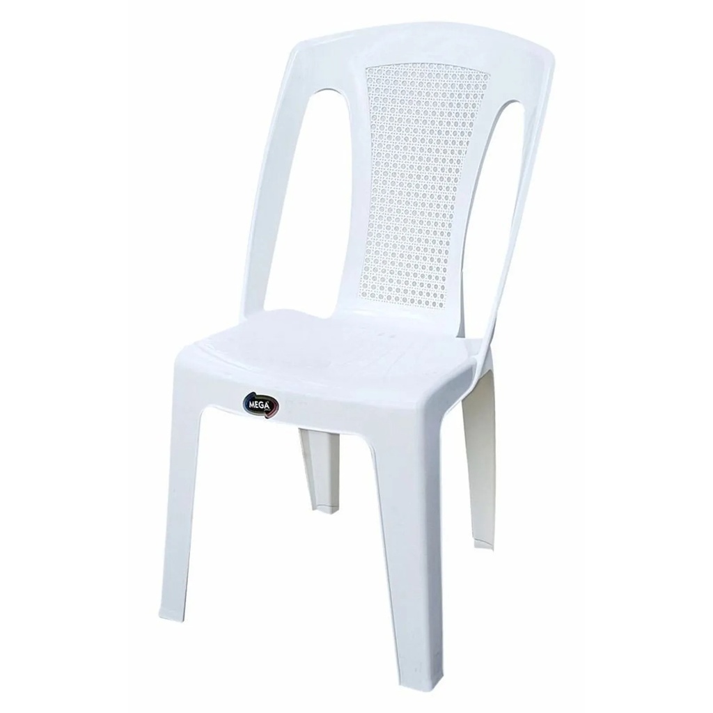 SILLAS PLASTICAS COLOR BLANCO SIN BRAZO