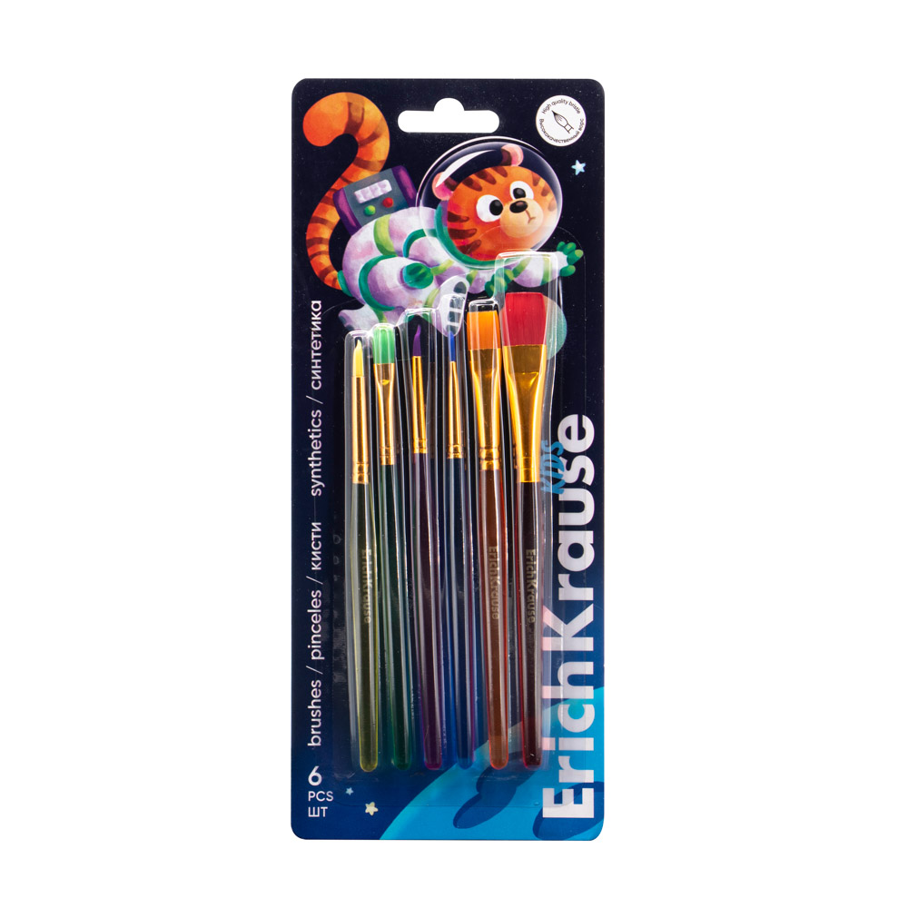 PINCEL ERICH KRAUSE KIDS BLISTER 6U
