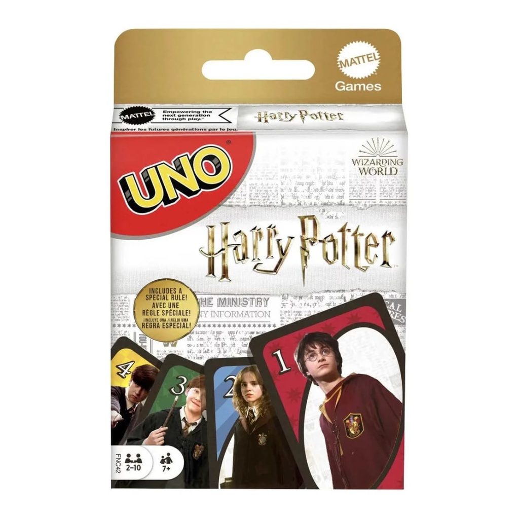 JUEGOS DE CARTA UNO HARRY POTTER