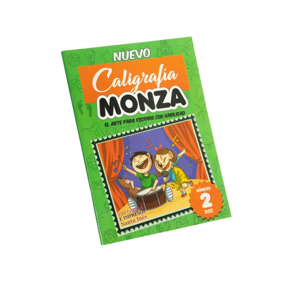 CUADERNO DE CALIGRAFIA MONZA 2