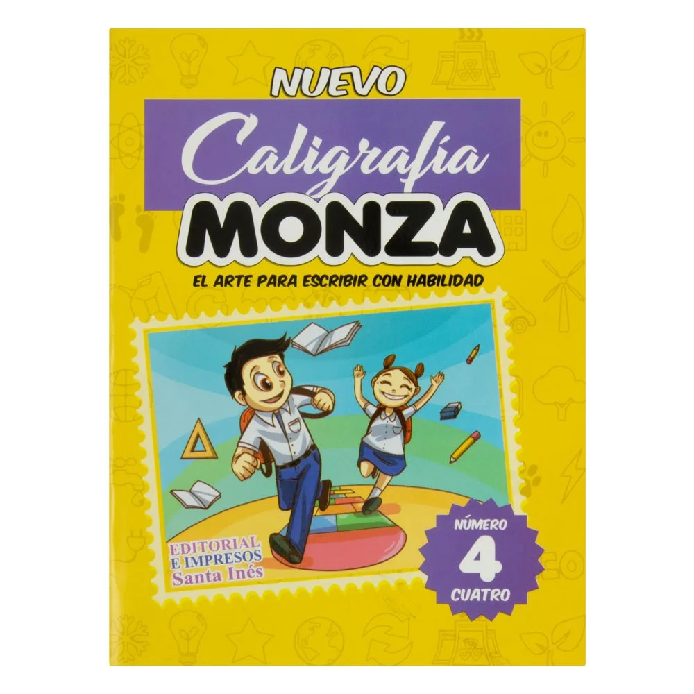 CUADERNO DE CALIGRAFIA MONZA 4