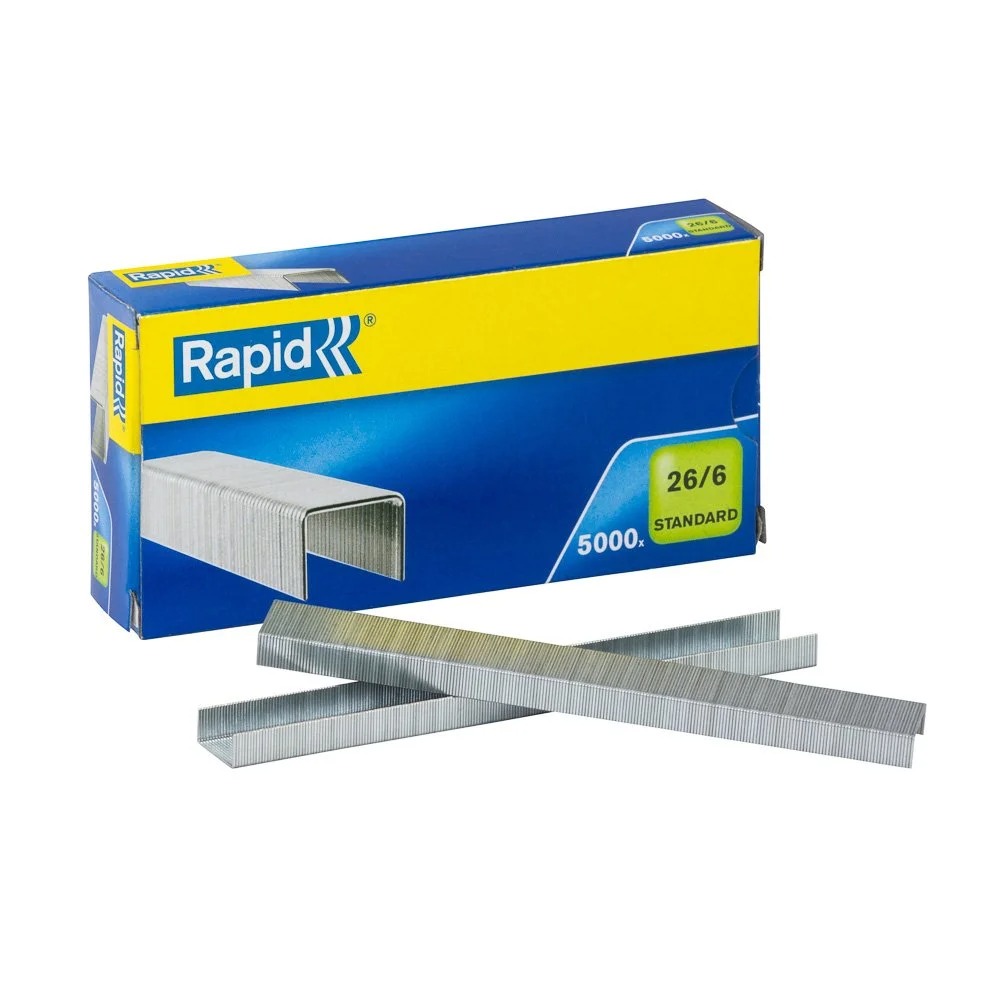 CAJA DE GRAPAS RAPID 5000 STÁNDAR 6MM