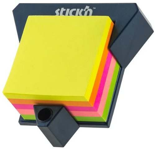 BLOCK STICKN 21272 3X3″ CUBO NEON CON BASE