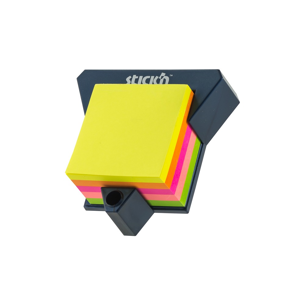 BLOCK STICKN 21272 3X3″ CUBO NEON CON BASE