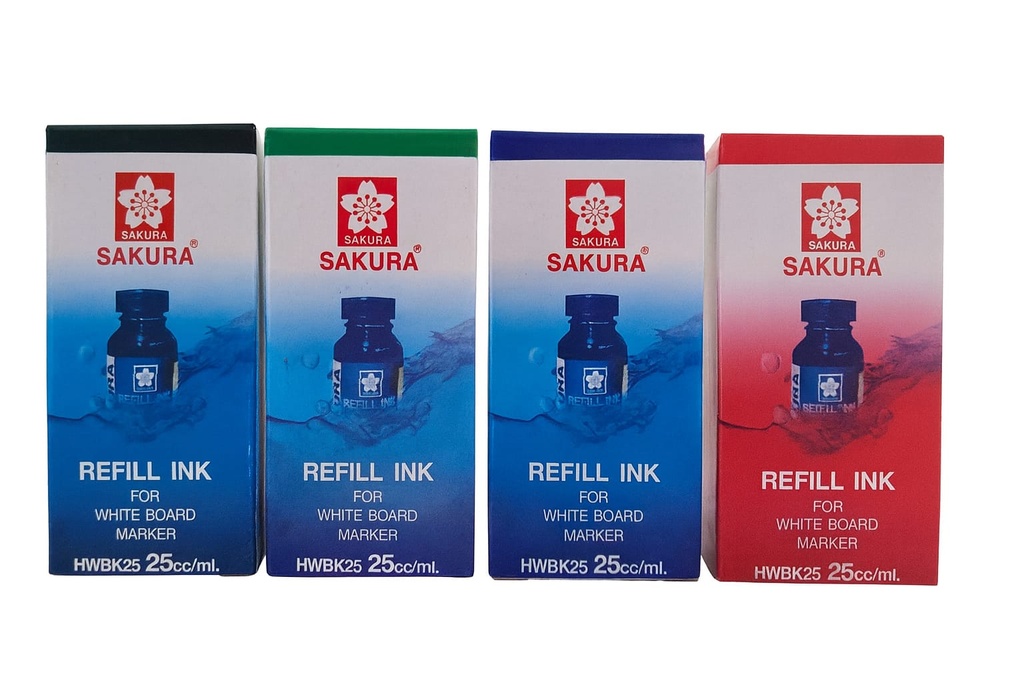 FRASCO DE TINTA PARA MARCADOR SAKURA DE  25 ML