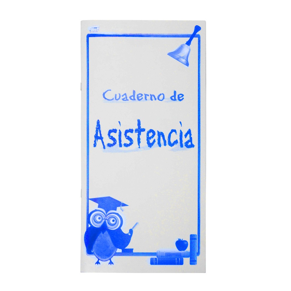 CUADERNO PARA ASISTENCIA FAST LARGO 14H 52 ALUMNOS