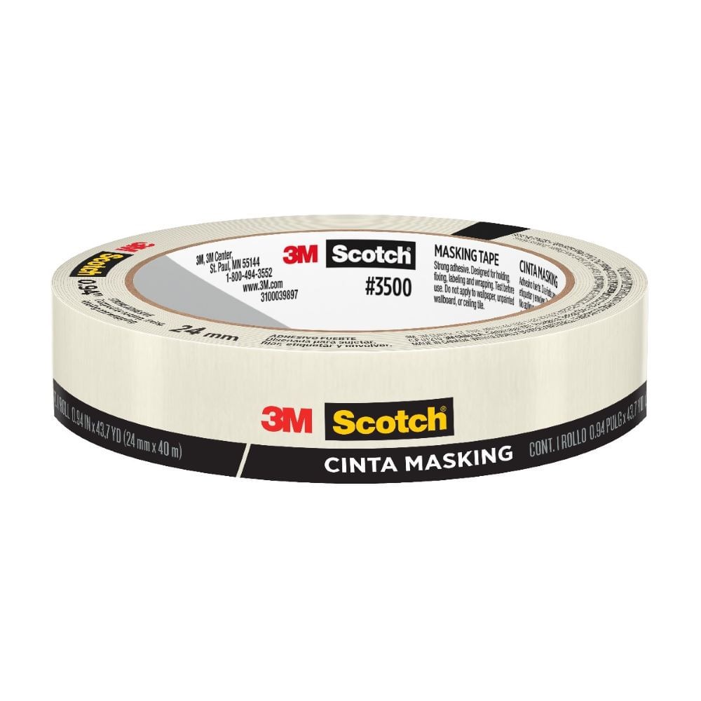 MASKING TAPE DE 1 PULGADA X 43Y 3M SCOTCH 3500