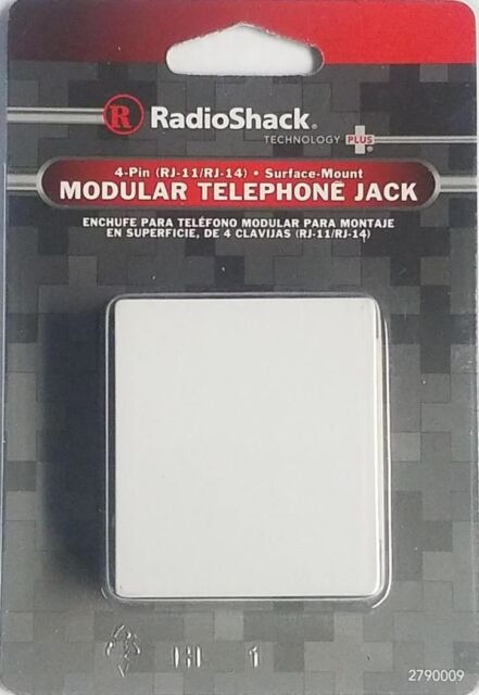 MODULAR TELEFONICO JACK RADIO SHACK