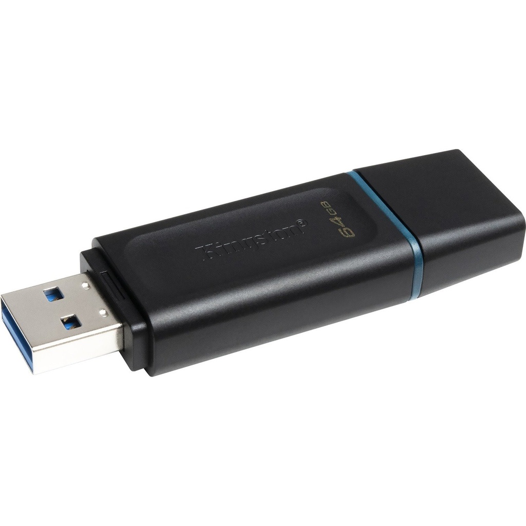 MEMORIA USB KINGSTON 64GB DT EXODIA BLACK TEAL