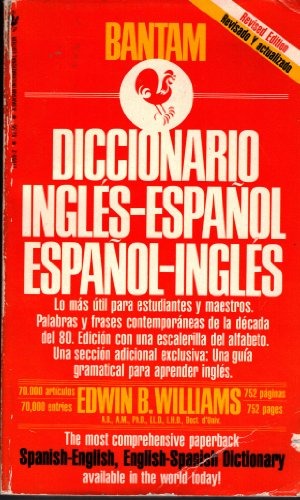 DICCIONARIO INGLES ESPAÑOL BANTAM WILLIAMS