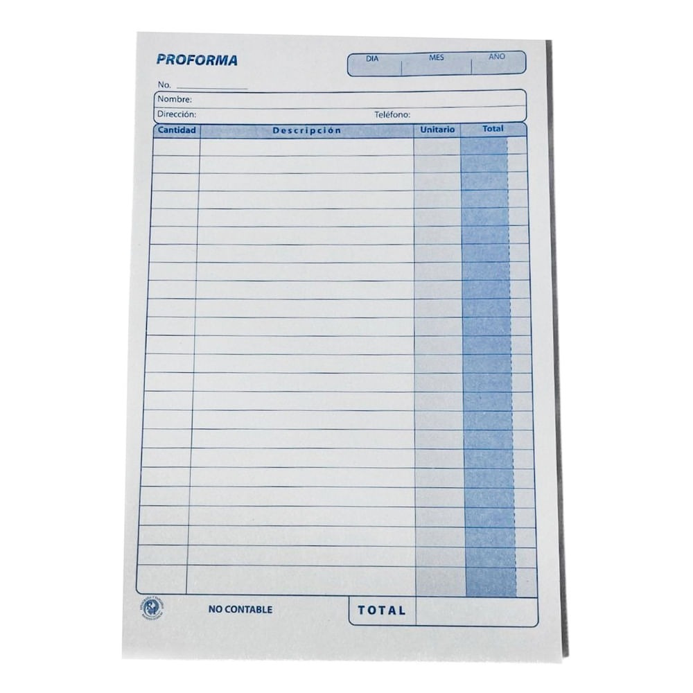 BLOCK DE FACTURAS