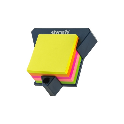 [07833] BLOCK STICKN 21272 3X3″ CUBO NEON CON BASE