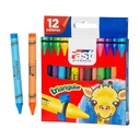 CRAYON DE CERA FAST T112 TRIANGULAR 12 REGULAR