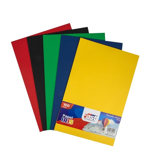 PAPEL BOND IRIS 75 GRAMOS FAST OFICIO