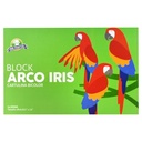 BLOCK ARCOIRIS MIS PASITOS CARTULINA BICOLOR 24 HOJAS