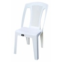 SILLAS PLASTICAS COLOR BLANCO SIN BRAZO
