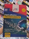 PAPEL ADHESIVO FAST 20U CARTA 230 GRAMOS TRANSPARENTE