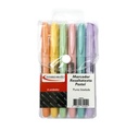 MARCADOR RESALTATEXTOPRECISION PASTEL SET DE 6 COLORES