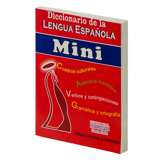 [09985] DICCIONARIO SANTA INES MINI EN PAPEL PERIODICO