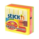 BLOCK STICKN 21012 3X3" 400H CUBO NEON